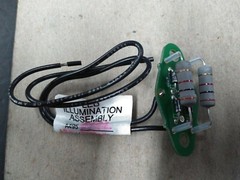 Adams LED Vandal Illumination Assembly A495E4A2 Elevator Equipment 120VAC Amber