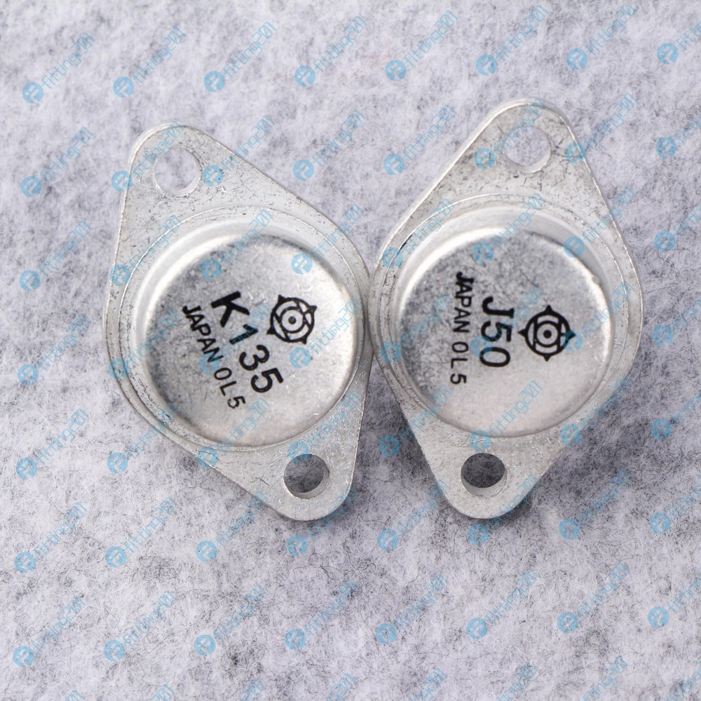 1pairs NEW HITACHI Transistor TO-3 2SJ50+2SK135 J50+K135