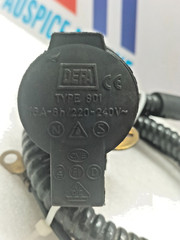 DEFA Type 801 Internal Power Connection Cable 16A 6H 220-240V Shore Marine Power