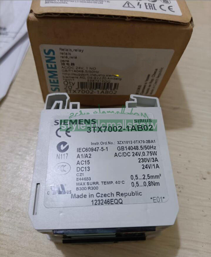 1PCS NEW For Siemens 3TX7002-1AB02 Relay