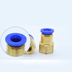 Pneumatic Straight Female Stud to Hose Tube Inline Push Fit Connector air Line