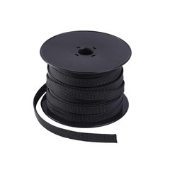 100Ft – 1/2 Inch PET Expandable Braided Cable Sleeve – Wire Sleeving for Audio V