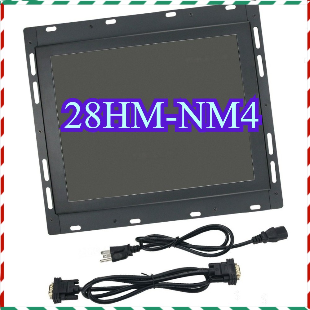 9-Pin Monochrome Industrial LCD Monitor for HAAS 28HM-NM4 CRT Monitors