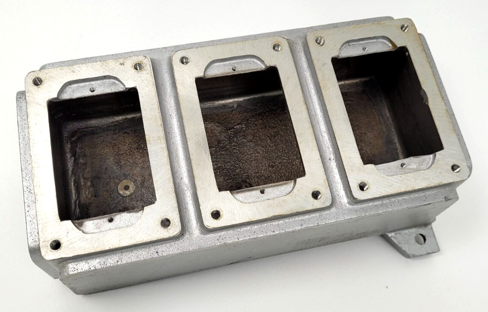 SWB-19 Killark Three Gang Deep Device Body Undrilled *NEXT DAY OPTION* NEW