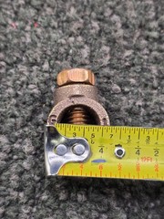 (QTY 11) Burndy GRC12 10 AWG Sol To 2 AWG Str, 1/2″ Rod Grounding Rod Clamp
