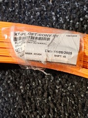 Corning Optical Cable 00D301EN19R300F-AZ 300′ Orange 1F TDRP or Pushlokpls Cable