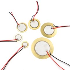 12/15/18/20/27/-50mm Piezo Elements Sounder Sensor Trigger Drum Disc Transducer