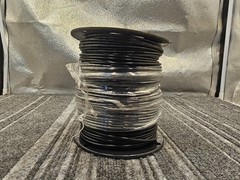 Machine Tool Wire 411040508 12 AWG Conductor Size, Black, 500ft 600 Volt