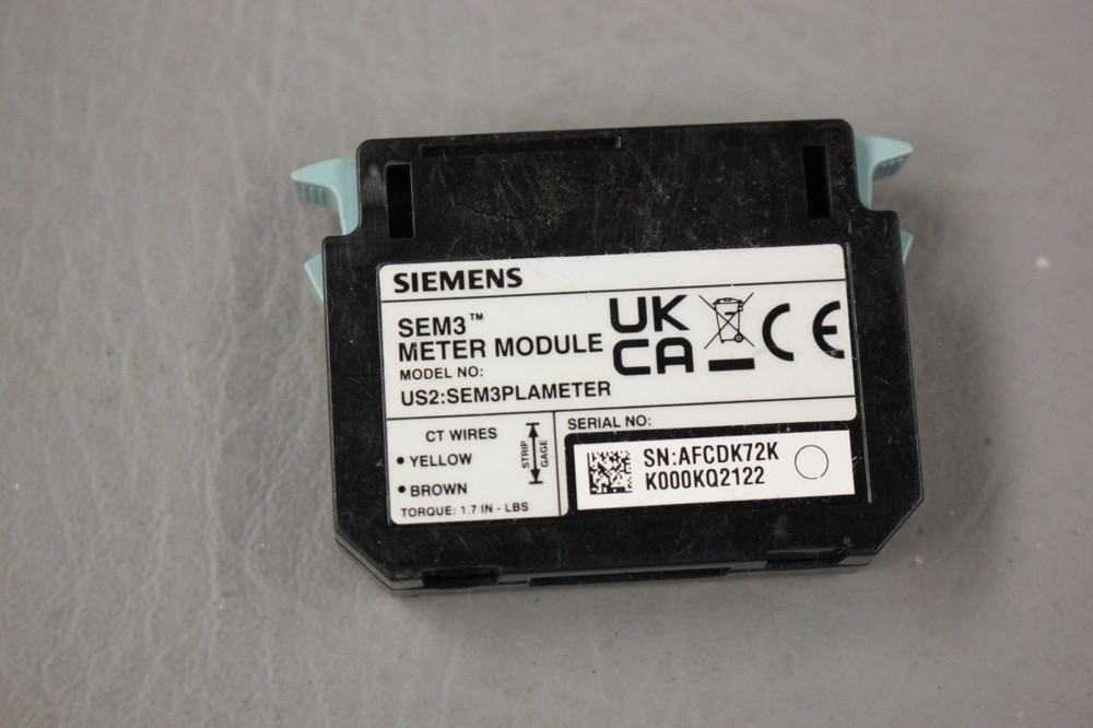 SIEMENS SEM3 METER MODULE SEMPLAMETER