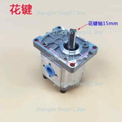 Gear Pump CBN-F306/F314/F316/F320/F325 Hydraulic Oil Gear Pump Spline Flat Key