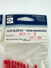 Brady Wire Marker Wand SCN-10-7 *LOT OF 2*