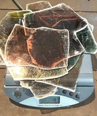 Natural Clear Muscovite Mica Block Slices – Extra Thick, Natural Heat Resistant