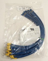 Heritage Wire Harness 08529782 Blue 600-1000V 10AWG 10-GA 14.5″ Long 25pk
