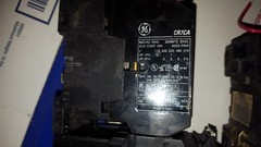 GE CR7CA-10 AUX CONTACTOR 10A 600VAC 120V COIL W/ OVERLOAD RELAY CR7G1WC