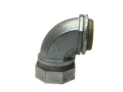 NOS RACO 2” 90 Degree Zinc Plated Insulated Liquidtight Connector 3548