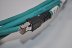 TURCK WSS-RJ45S-841-3M RJ45 to M12 8-Pin Elbow 3 Meter Cable Rockwell iTRAK