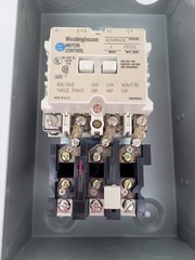 A200M0CW Westinghouse NEMA Size 0 Enclosed Starter w/ 120V Coil -Next Day Option
