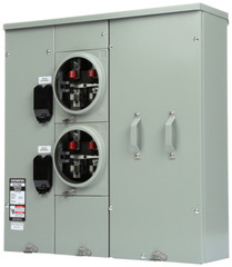 SIEMENS WP4212RJ 2-GANG 400A 200A/PER 240v 1-PH RINGLESS NO BYPASS UNI-PAK