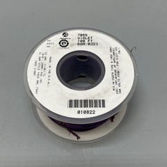 AlphaWire Hook-up Wire Approx. 75ft Spool Violet 7055 V1005 22AWG DOM: 0323