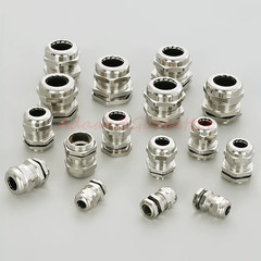 IP68 Cable Gland Waterproof Brass Nickel-plated Compression M6 – M120 PG7 – PG63