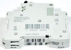 Schneider M9F23106 Multi 9 1P 6A 277V D-Curve Mini Circuit Breaker DIN Rail