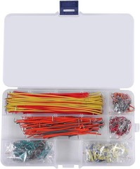 840 Piece Breadboard Jumper Wire Kit 14 Lengths for Prototyping Electronics