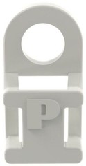 Panduit TA1S10-M, Natural, Nylon 6/6, 4-Way, Screw, Cable Tie Mount, 1000pc