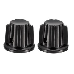 2Pcs Speaker Control Knob Power Amplifier Knob 24mm Dia Rotary Knobs