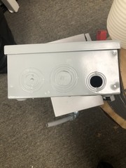 🔥GE TH3361 30A 600V 3Phase NEMA 1 Fused Enclosure**Lightly Used W/Fuses**