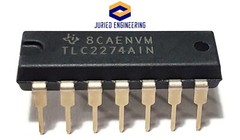 TLC2274AIN TLC2274 Advanced LinCMOS Rail-to-Rail Quad Precision Op Amp IC DIP-14