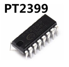 5PCS PT2399 DIP-16 Audio Digital Reverb Processing Circuit Chip IC YL