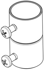 Garvin Industries SSCP-100, 1″, Steel, Set Screw, EMT Coupling, 1 pc