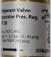 1PC-Danfoss 034L0026 Evaporator pressure regulator, KVP 28, Solder ODF,1 1/8 in