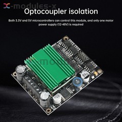 H-bridge 100A DC Motor Drive Module High Power Motor Speed Control 2 Channel DIY