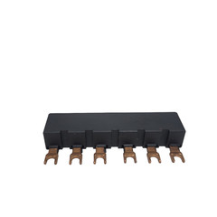 SIEMENS 3 PHASE BUSBAR 3RV1915-1AB 63A 690V FORK CONNECTIONS 45MM SPACING