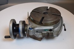 PRECISION ROTARY TABLE MILLING 360 dg 8” Machining Mill Machine Horizontal