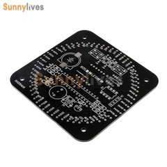Electronic Clock DIY Kit DS1302 Rotating LED Display Temperature Sensor