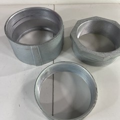OZ/GEDNEY 4-400, Iron, 3-Piece, Threaded, Rigid Conduit Coupling. New
