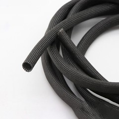 Black Heat Resistant Sleeving Cable Wire High Temperature Component Lead Heat
