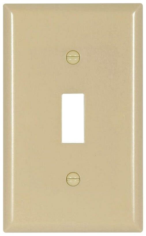 Arrow Hart 2134V-BOX, Ivory, 1-Gang, (1) Toggle Switch, Standard Wallplate, 1 pc