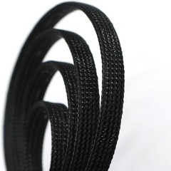 5/10/25M PET Expandable Wire Cable Sleeving Sheathing Braided Loom Tubing Sleeve