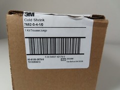 3M 7652-S-4-1/0 Cold Shrink QT-III Termination Kit, CN & JCN Cable, 5-25/28 Kv