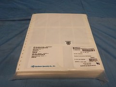 2500 NEW Brady DAT-8-292-2.5 Write On Wire Marker Tape, White on Translucent