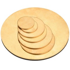 Thick Brass Discs Round Plate Round Brass Sheets 20mm/30/50/80/100mm – 200mm