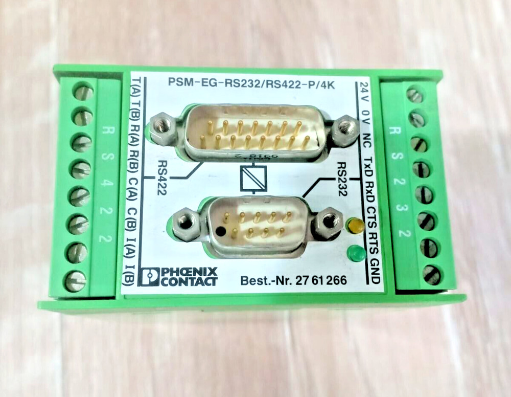 1PC PSM-EG-RS232/RS422-P/4K PHOENIX CONTACT MODULE PSMEGRS232RS422P4K- Used