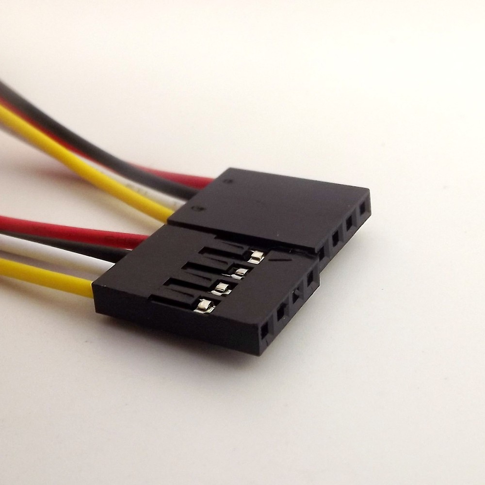 10pcs 2.54mm 4Pin – 4Pin Dupont Wire Male to Male Cable jumpers 30CM for Arduino