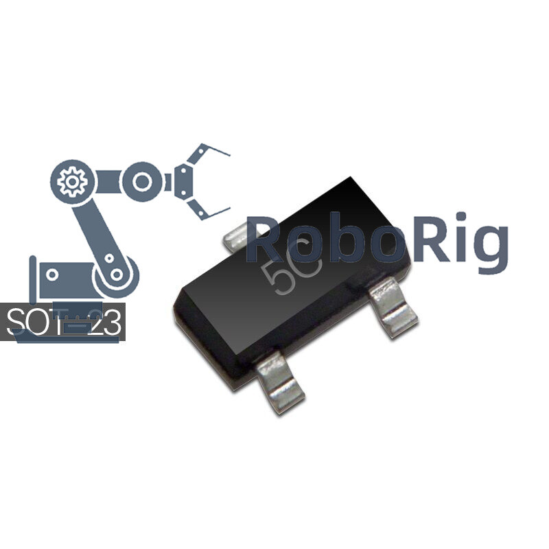 20PCS BC807-40 Transistors PNP SMD 45V 0,5A NEW