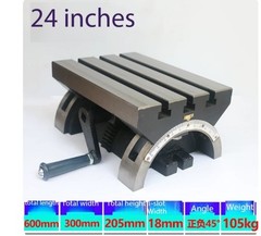 Adjustable-angle Worktable; Tilting Worktable for Milling and Drilling Machines