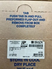 BRADY PS-250-150-WT-S New in Box