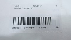 Trumpf LLK-B 03 Laser Fiber Optic Cable 15m